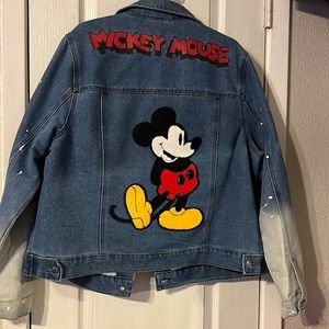 Women’s Disney Mickey Mouse jean jacket